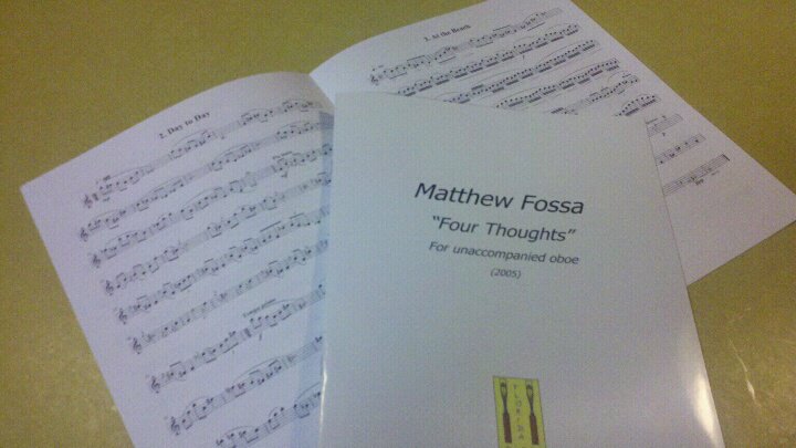 Matt Fossa's 'Four Thoughts'