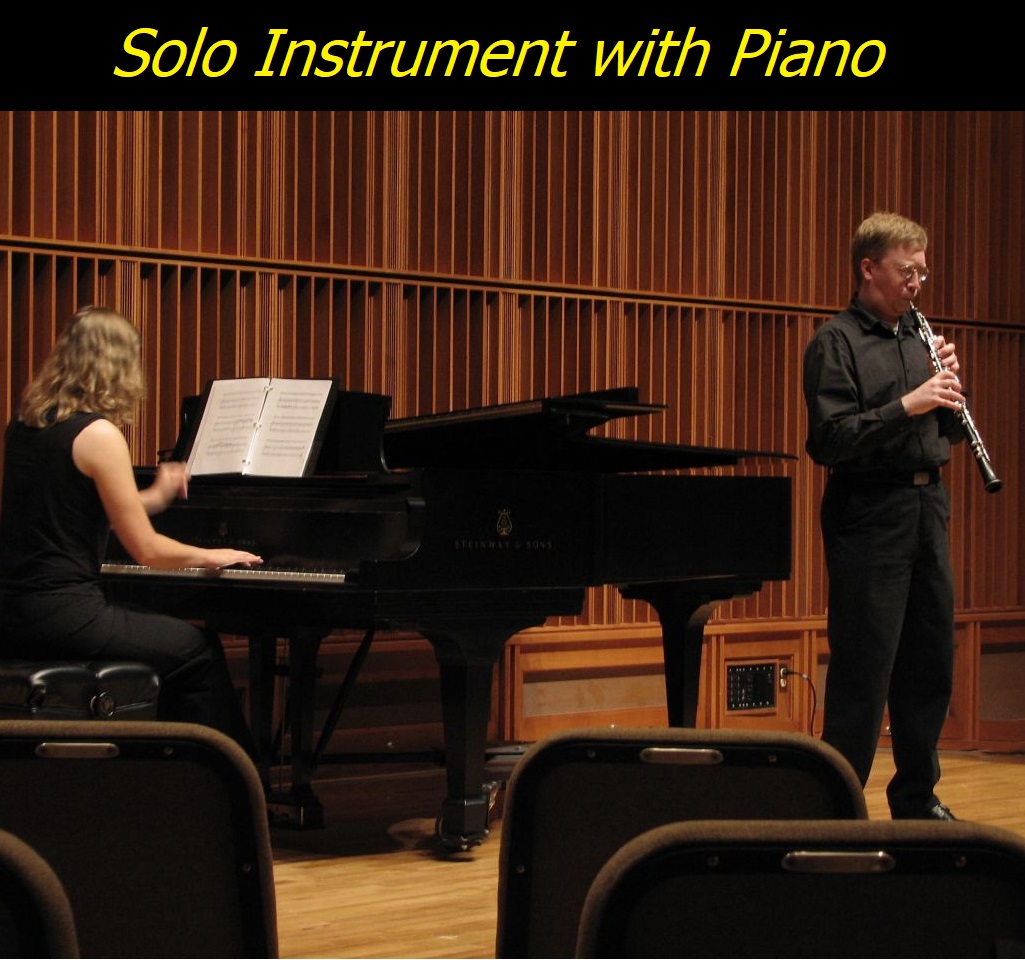 Solo Instrument with Piano